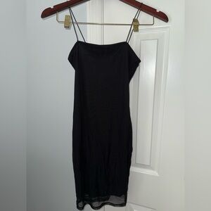 Forever 21 Black Strapless Dress